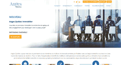 Desktop Screenshot of angesquebec.com